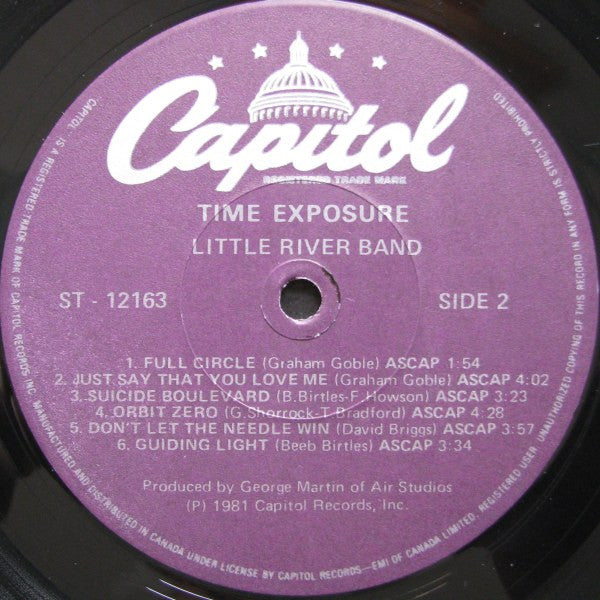 Little River Band : Time Exposure (LP, Album)