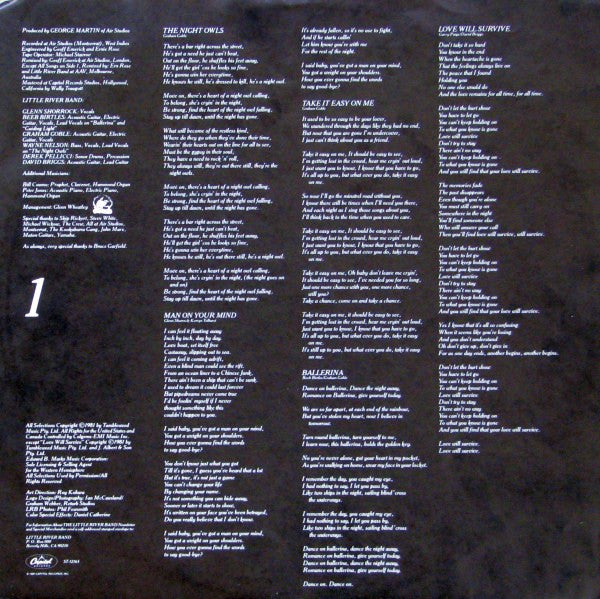 Little River Band : Time Exposure (LP, Album)