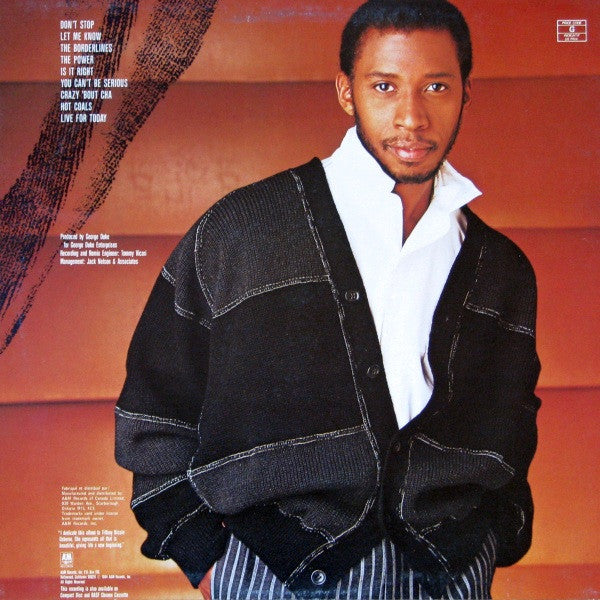 Jeffrey Osborne : Don't Stop (LP, Album)