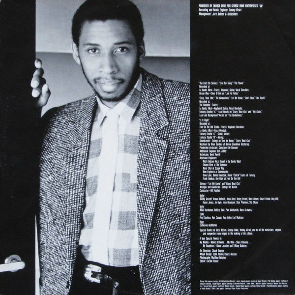 Jeffrey Osborne : Don't Stop (LP, Album)