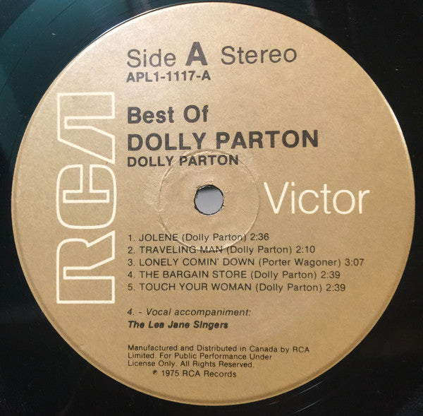 Dolly Parton : Best Of Dolly Parton (LP, Comp, Gat)
