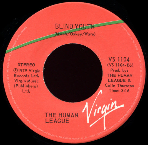 The Human League A.K.A. The Men : I Don't Depend On You (7", Single)