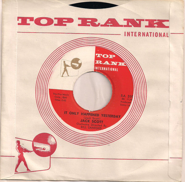 Jack Scott : Cool Water / It Only Happened Yesterday (7", Single, Pla)