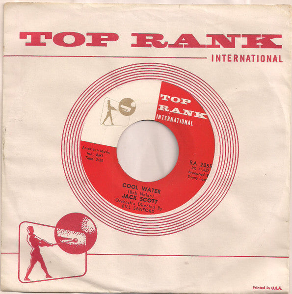 Jack Scott : Cool Water / It Only Happened Yesterday (7", Single, Pla)