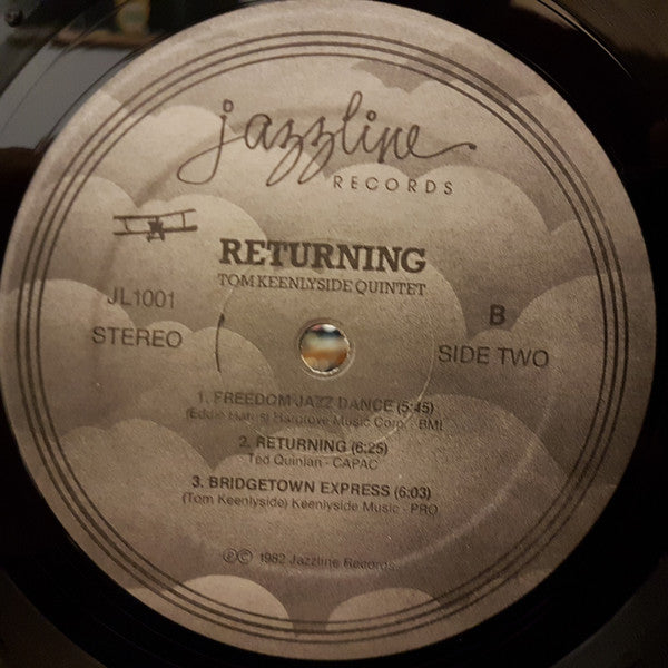 Tom Keenlyside Quintet : Returning (LP, Album)