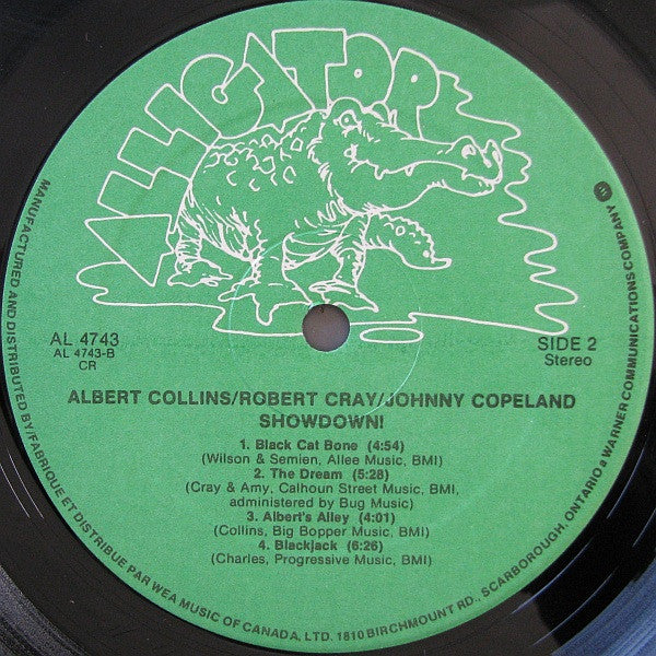 Albert Collins / Robert Cray / Johnny Copeland : Showdown! (LP, Album)