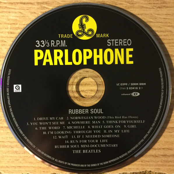 The Beatles : Rubber Soul (CD, Album, Enh, RM, W/ )