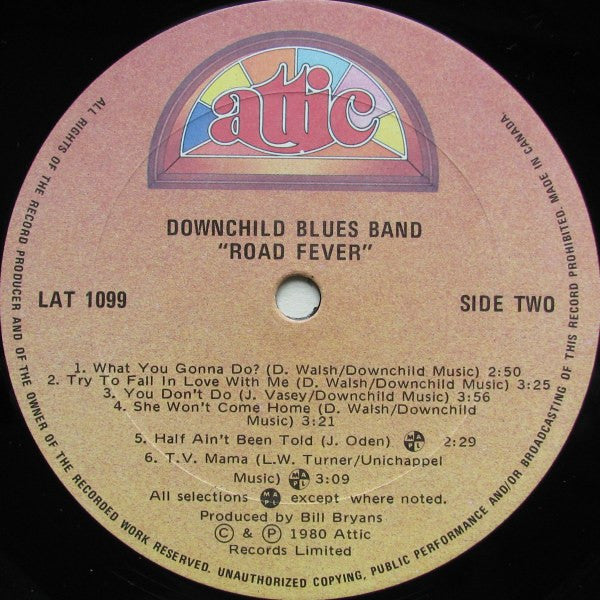 Downchild Blues Band : Road Fever (LP, Album)