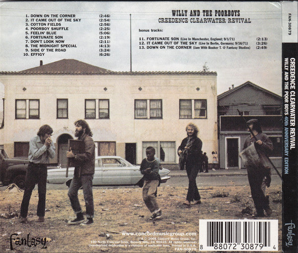 Creedence Clearwater Revival : Willy And The Poor Boys (CD, Album, RE, RM, Dig)