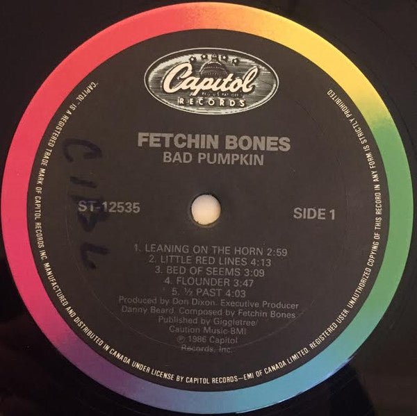 Fetchin Bones : Bad Pumpkin (LP)