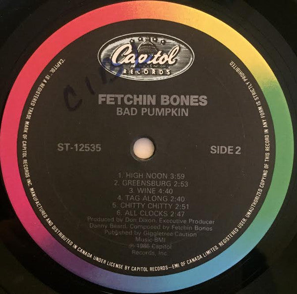 Fetchin Bones : Bad Pumpkin (LP)