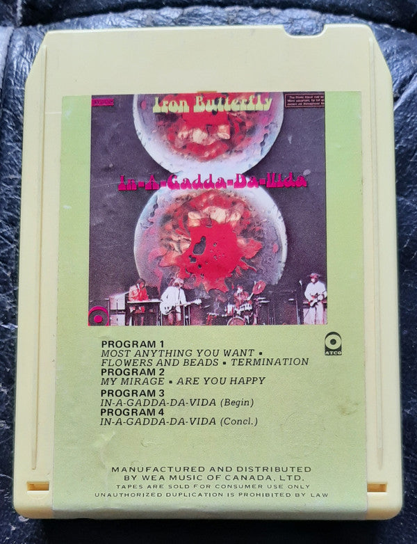 Iron Butterfly : In-A-Gadda-Da-Vida (8-Trk, Album)