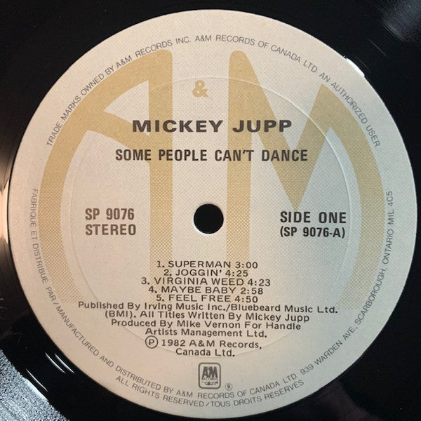 Mickey Jupp : Some People Can't Dance (LP, Album)