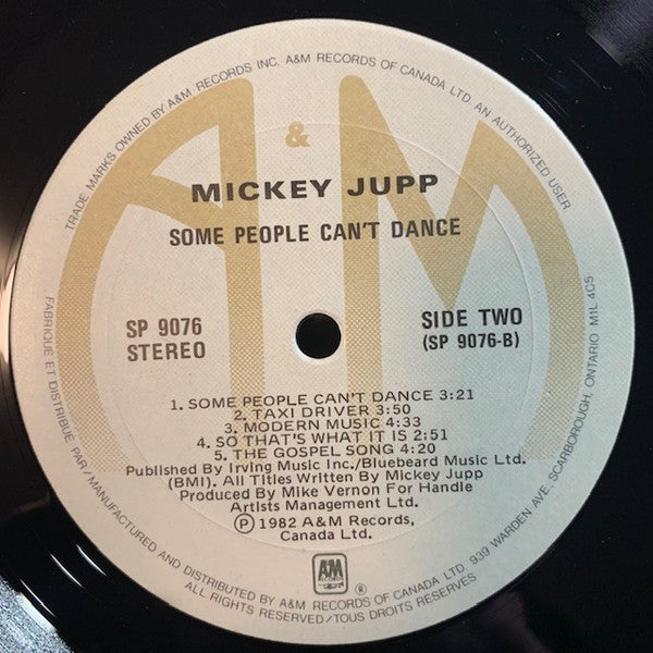 Mickey Jupp : Some People Can't Dance (LP, Album)