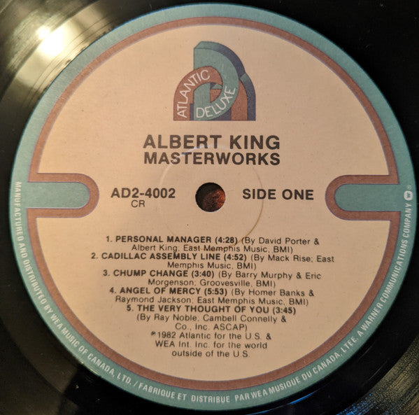 Albert King : Masterworks (2xLP, Comp, Cin)