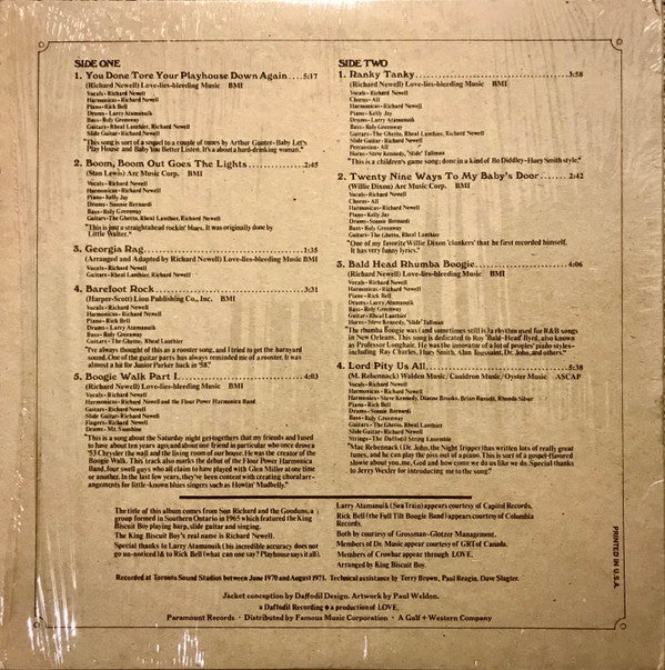 King Biscuit Boy : Gooduns (LP, Album, Mon)