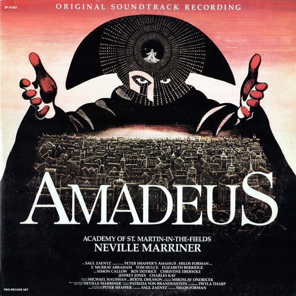 Sir Neville Marriner Presents Wolfgang Amadeus Mozart : Amadeus (Original Soundtrack Recording) (2xLP, Album, Gat)