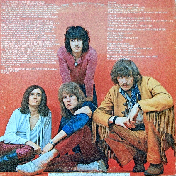 Ten Years After : Ssssh. (LP, Album, Gat)