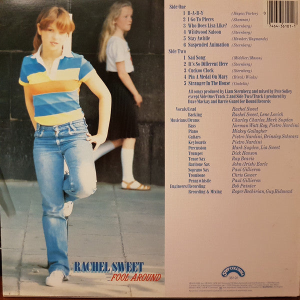 Rachel Sweet : Fool Around (LP, Album)