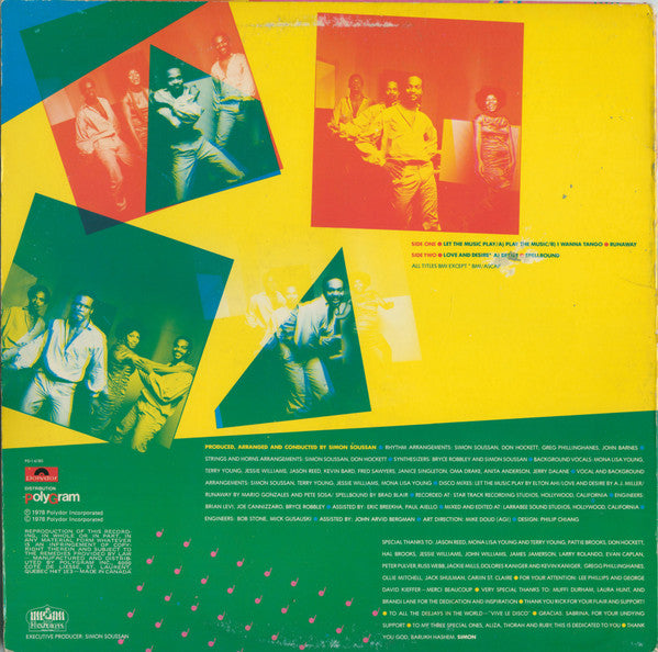 Arpeggio (2) : Let The Music Play (LP, Album)