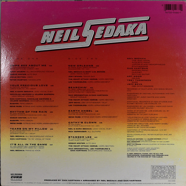 Neil Sedaka : Come See About Me (LP, Album)
