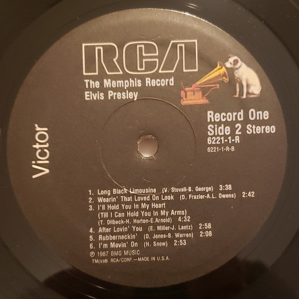 Elvis Presley : The Memphis Record (2xLP, Comp)
