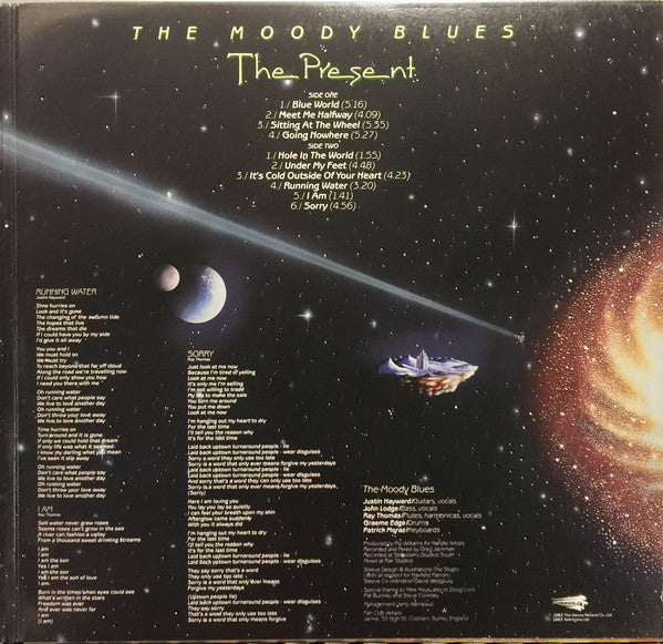 The Moody Blues : The Present (LP, Album, Gat)