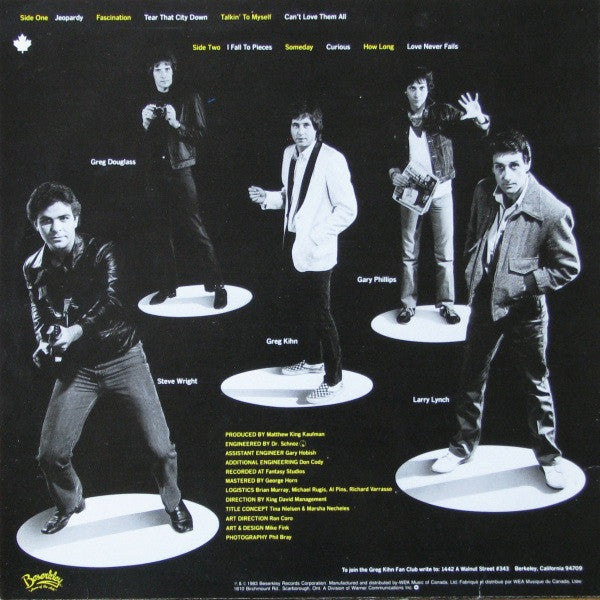 Greg Kihn Band : Kihnspiracy (LP, Album)