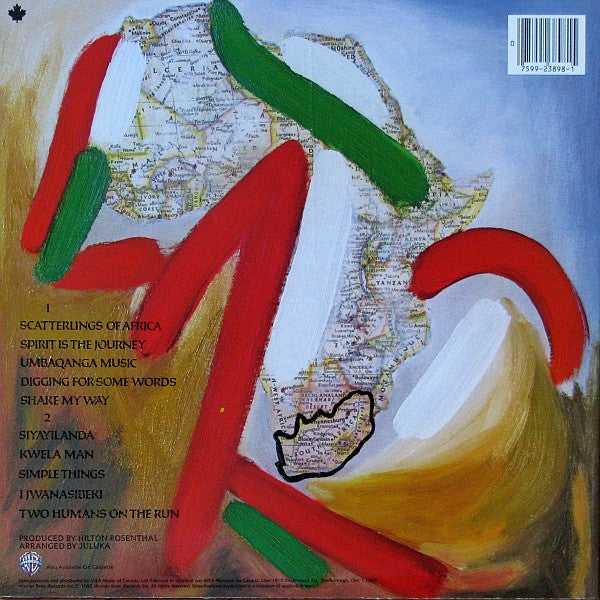 Juluka : Scatterlings (LP, Album)