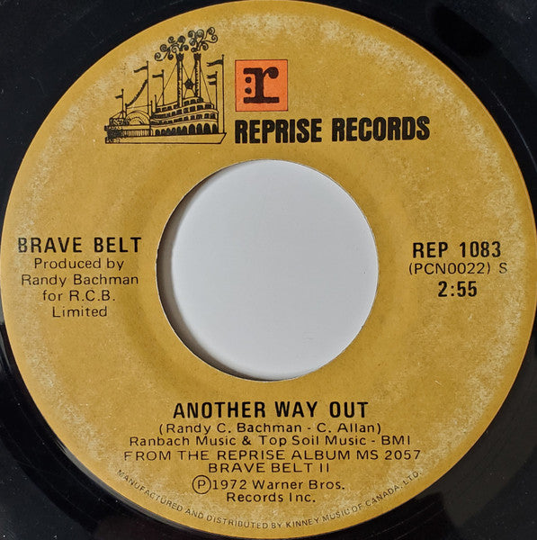 Brave Belt : Dunrobin's Gone (7", Single)