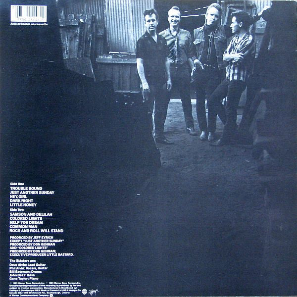 The Blasters : Hard Line (LP, Album)