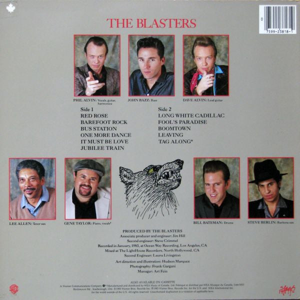 The Blasters : Non Fiction (LP, Album)