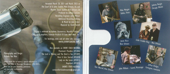 Jumpin' Johnny Sansone : Into Your Blues (CD, Album)