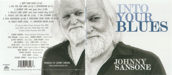 Jumpin' Johnny Sansone : Into Your Blues (CD, Album)