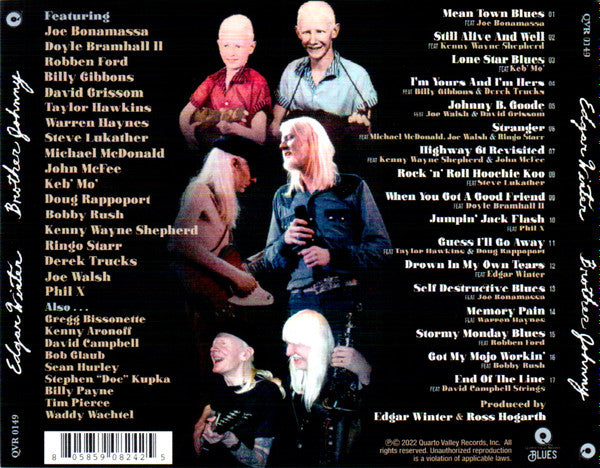 Edgar Winter : Brother Johnny (CD, Album, Unofficial)