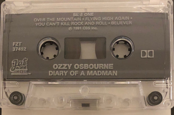 Ozzy Osbourne : Diary Of A Madman (Cass, Album, RE)