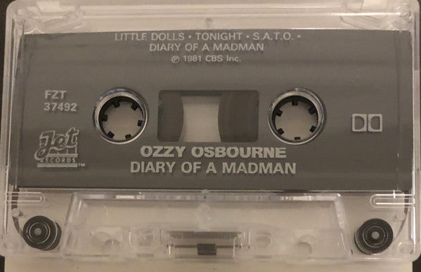 Ozzy Osbourne : Diary Of A Madman (Cass, Album, RE)