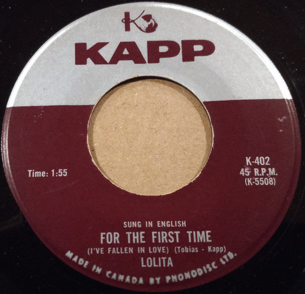 Lolita (3) : Souvenir D'Amour (7", Single)