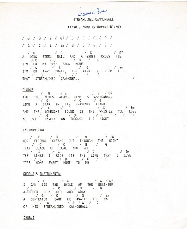 Norman Blake (2) : Nashville Blues (LP, Album)