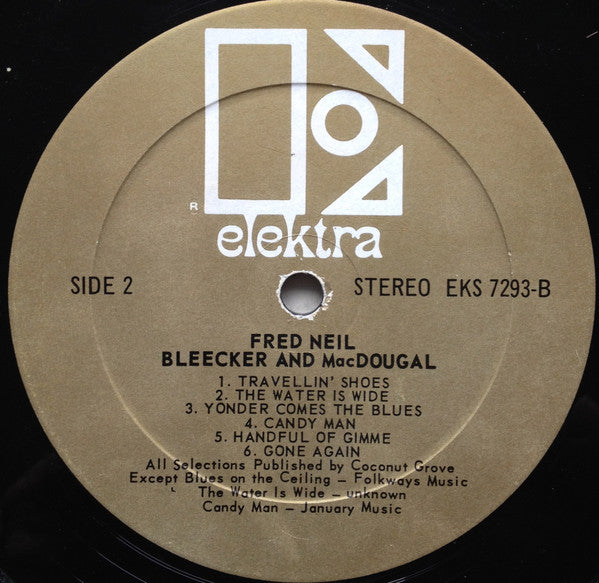 Fred Neil : Bleecker & MacDougal (LP, Album)