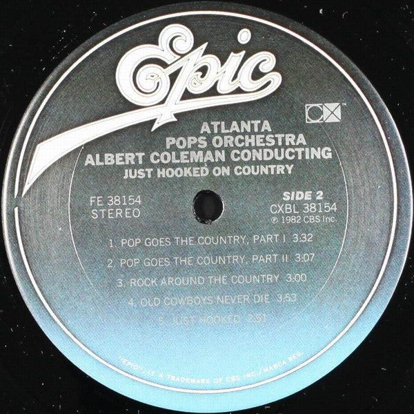 Atlanta Pops Orchestra : Just Hooked On Country (LP)