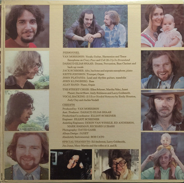 Van Morrison : His Band And The Street Choir (LP, Album, Gat)