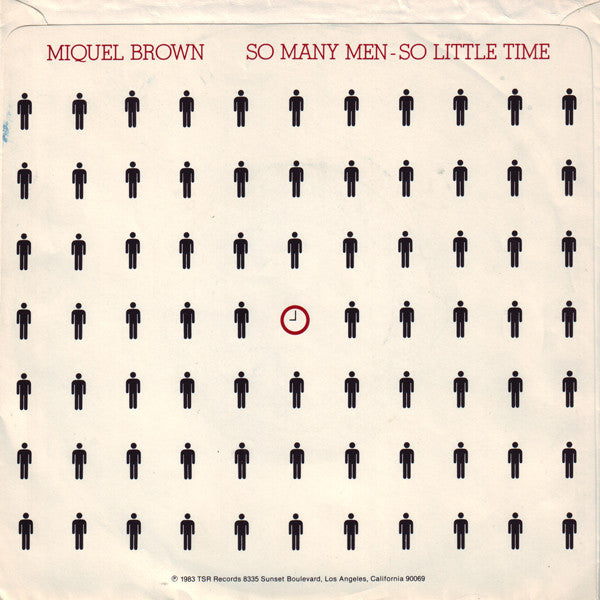 Miquel Brown : So Many Men - So Little Time (7", Single)