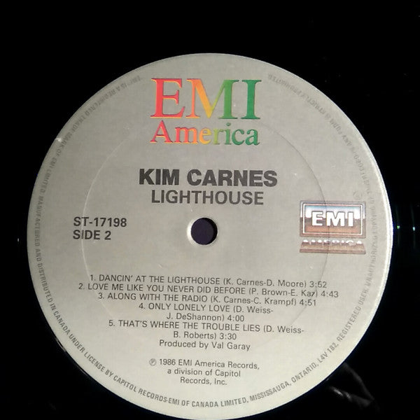Kim Carnes : Lighthouse (LP, Album)