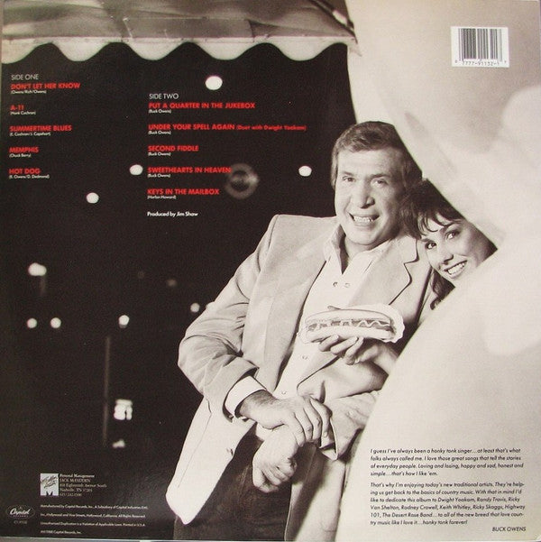 Buck Owens : Hot Dog! (LP, Album)