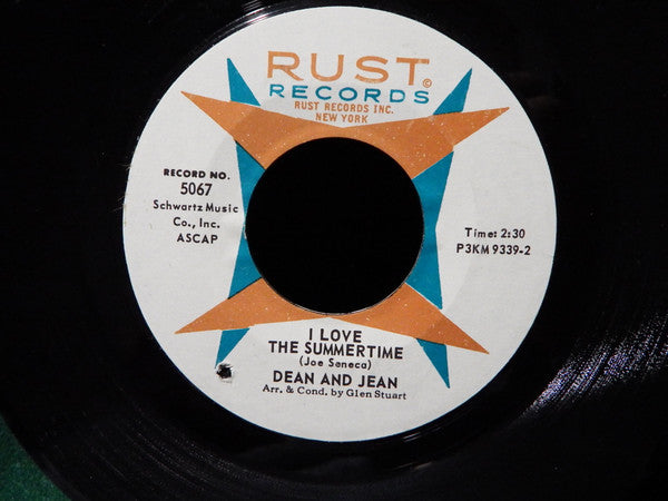 Dean And Jean* : Tra La La La Suzy (7", Single, Styrene)