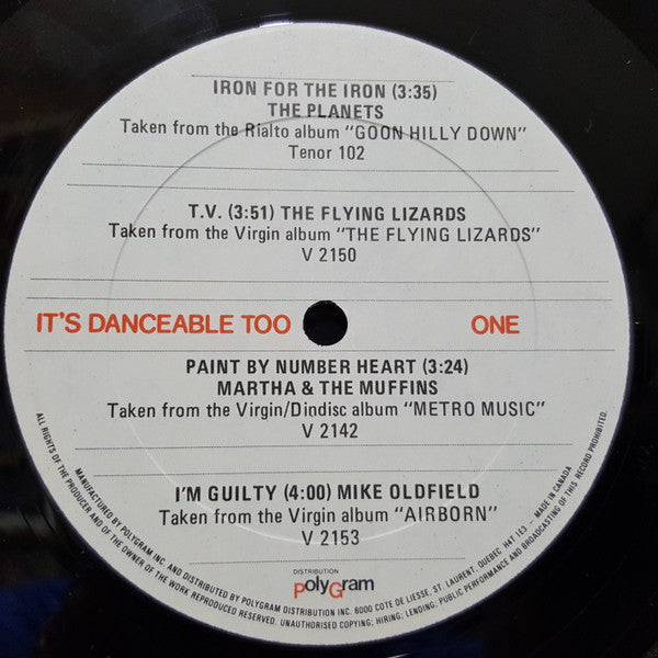 Various : It's Danceable Too (12", Smplr)