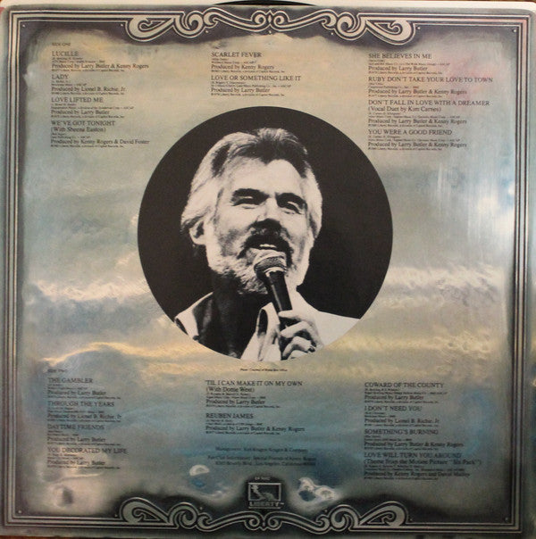 Kenny Rogers : Twenty Greatest Hits (LP, Album, Comp)