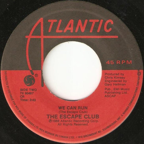 The Escape Club : Wild, Wild West (7")