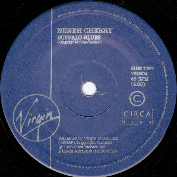 Neneh Cherry : Kisses On The Wind (7", Single)